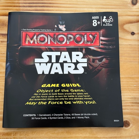 Star Wars Monopoly Game - Black and Blue - Picture 3 of 7